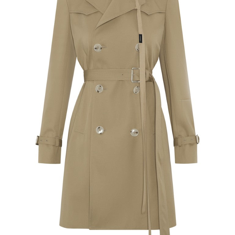Eda Fitted Double Breasted Coat