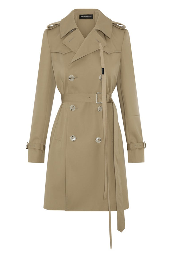 Eda Fitted Double Breasted Coat
