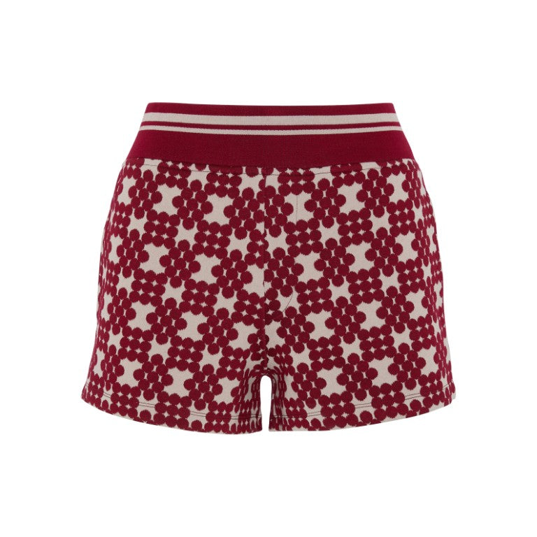 Ribbed Jacquard Shorts