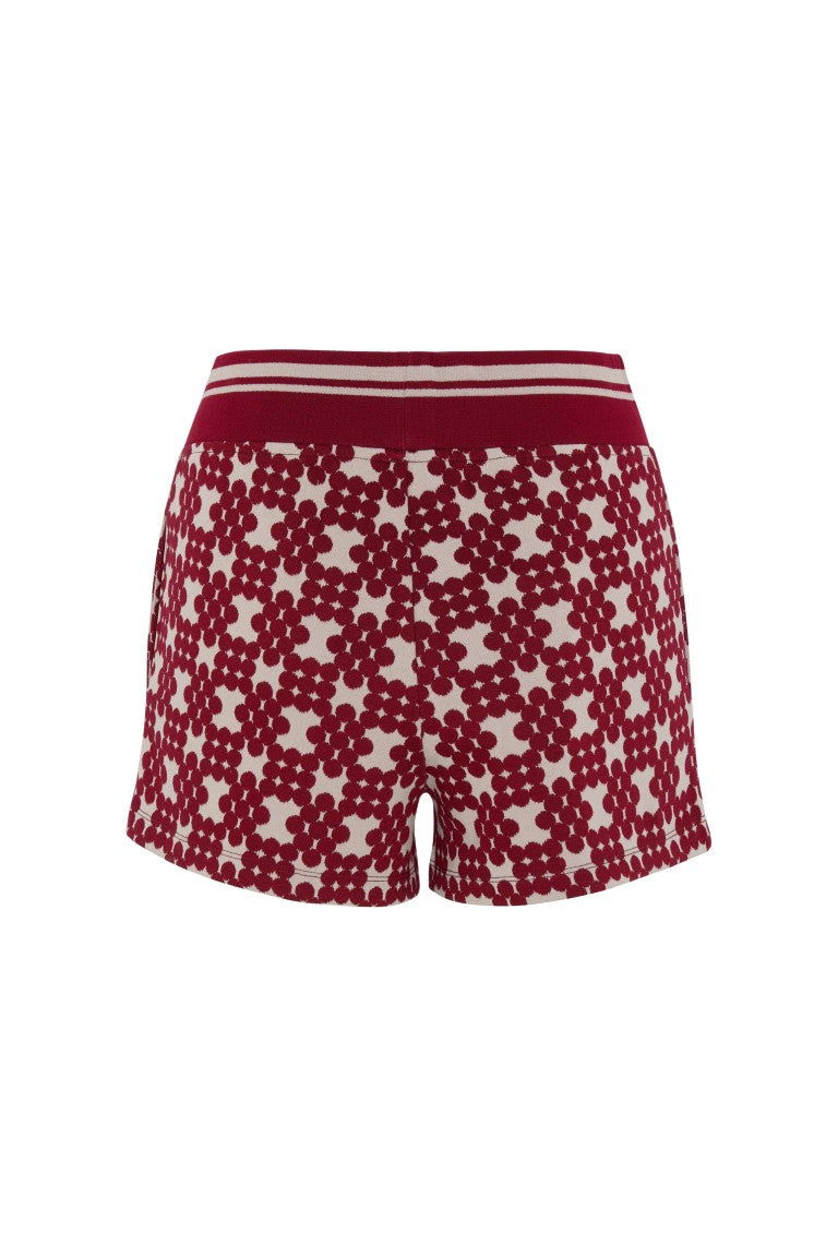 Ribbed Jacquard Shorts