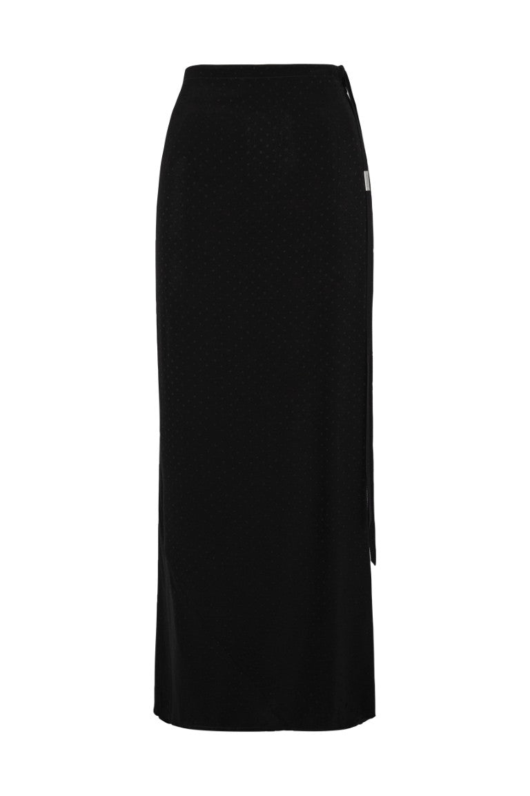 Eveline Long Bias Skirt