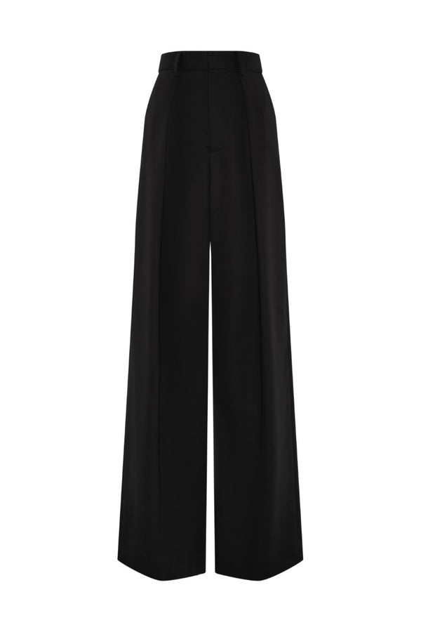 Nouk Wide Leg Pleated Trousers