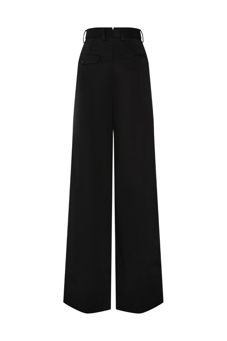 Nouk Wide Leg Pleated Trousers