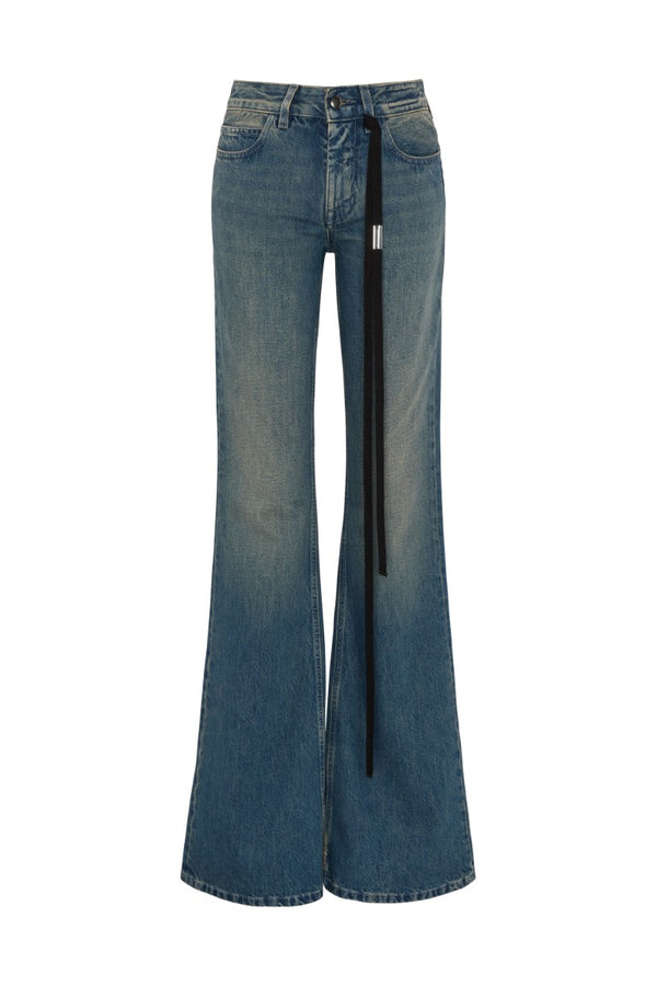 Xyla 5-Pockets Slim Fit Bootcut Trousers