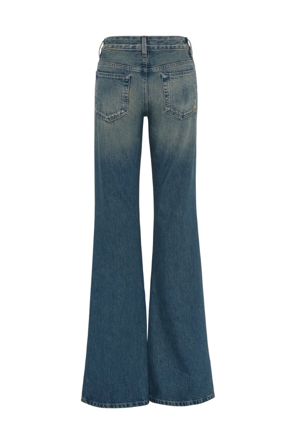 Xyla 5-Pockets Slim Fit Bootcut Trousers