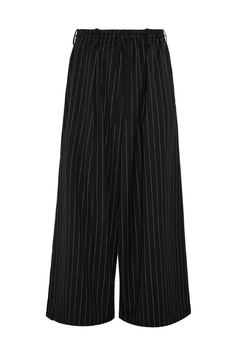 Sport Uniform Raw-Cut Wool Pants