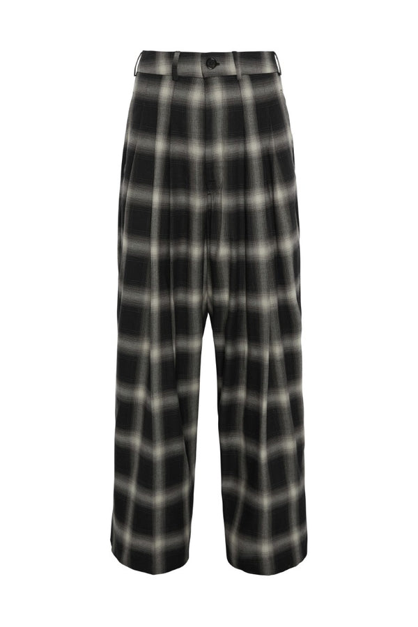 Triple Pleat Trousers