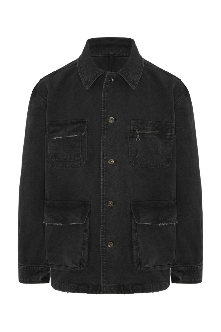Over Dyed Coverall Jacket