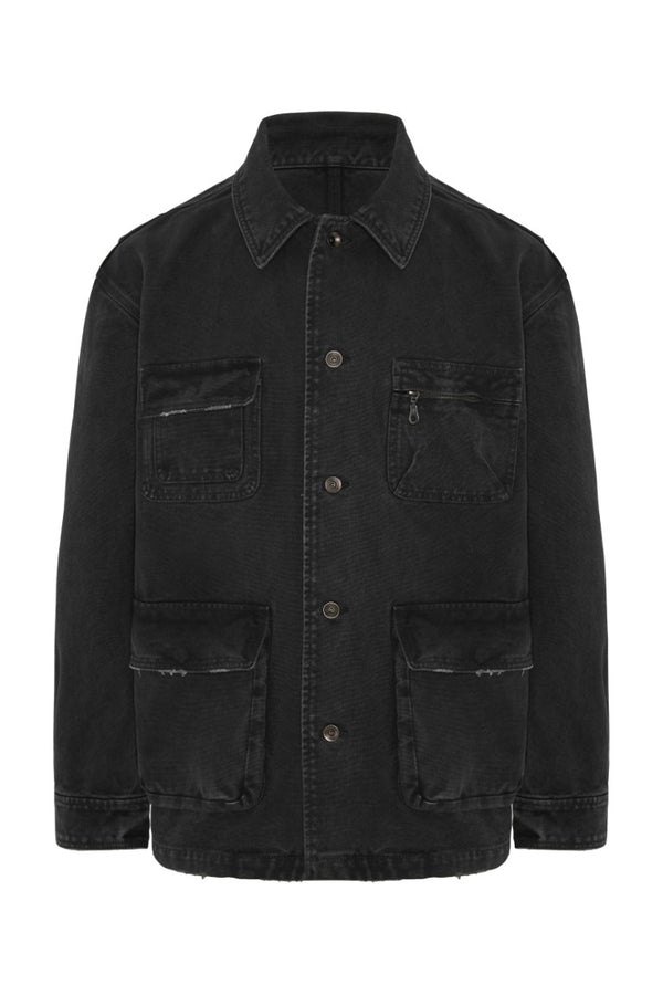 Over Dyed Coverall Jacket