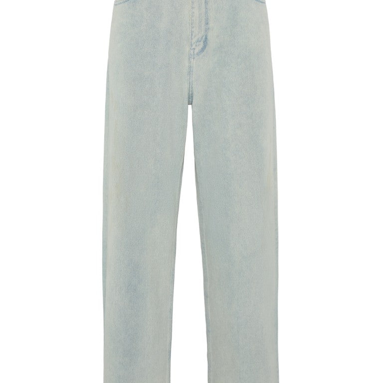 Straight Cut Sand Washed Jeans