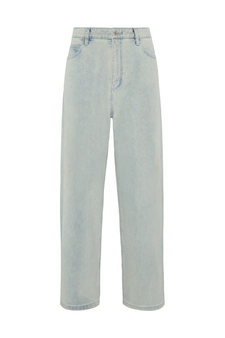 Straight Cut Sand Washed Jeans