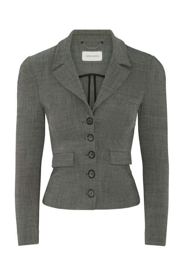 Fitted Wool Blazer