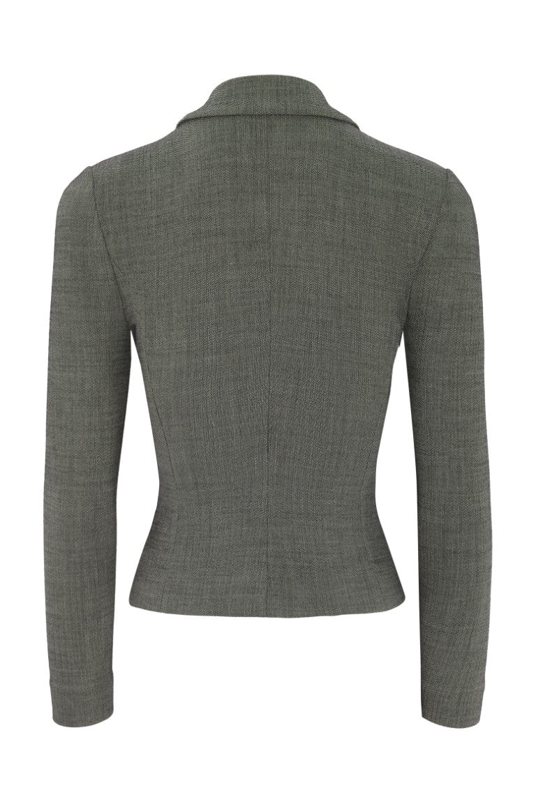 Fitted Wool Blazer
