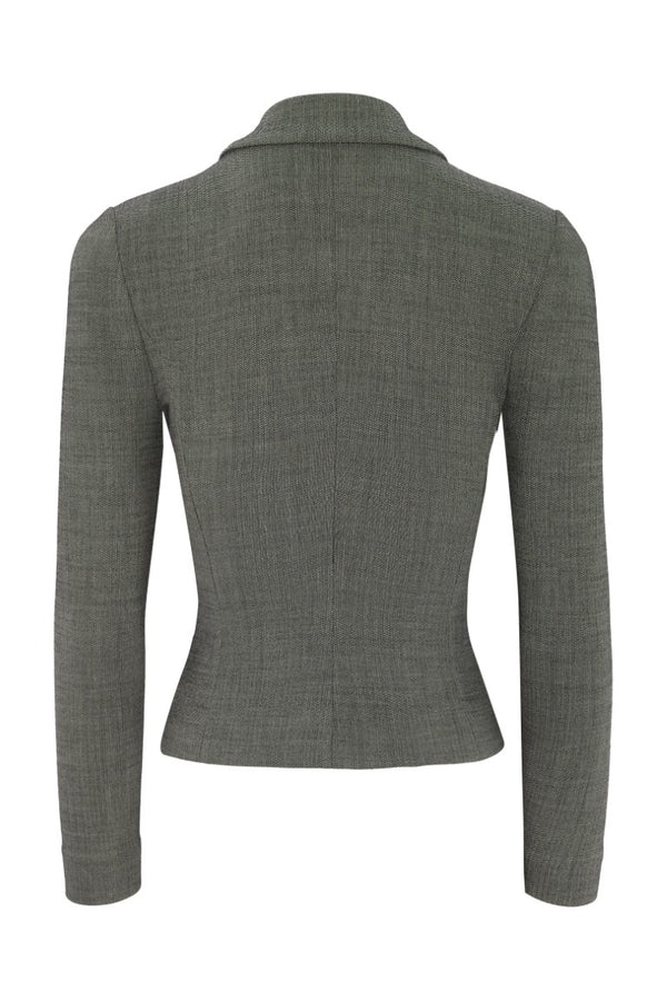 Fitted Wool Blazer