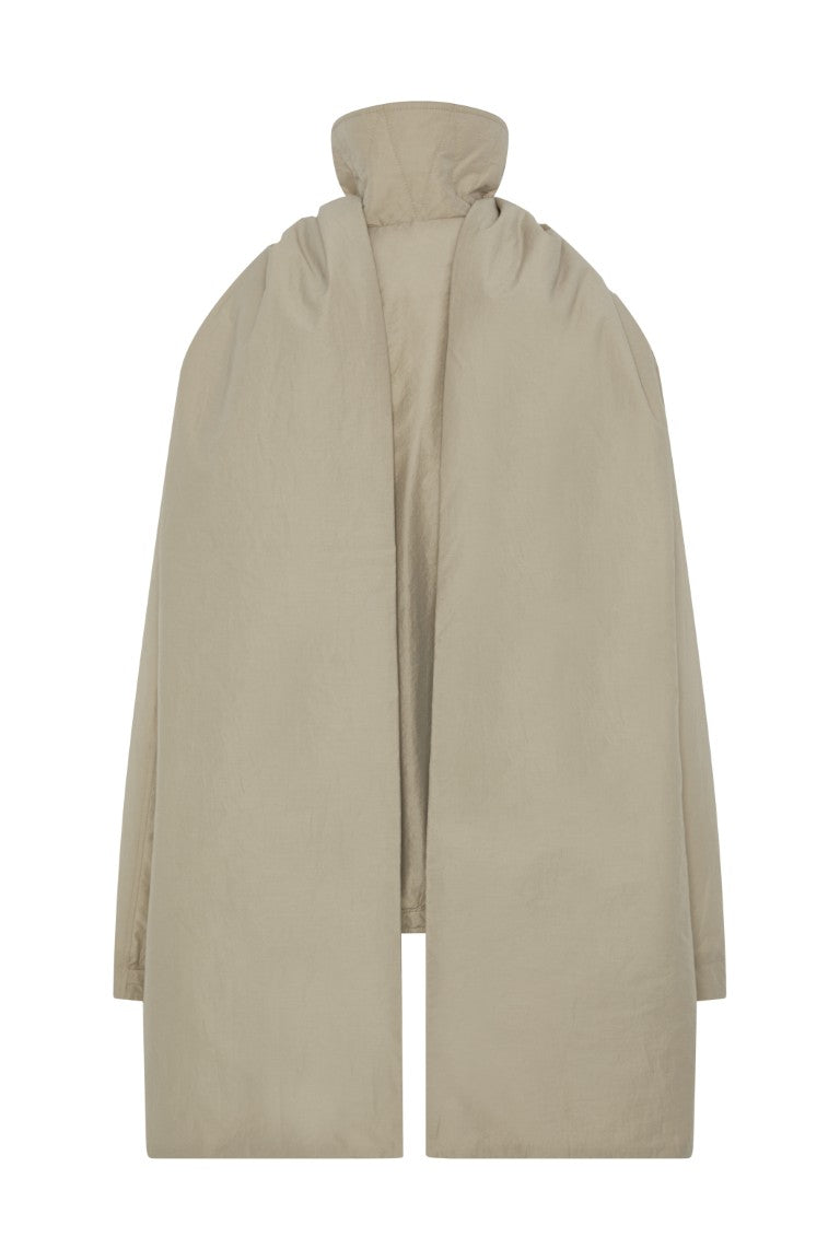 Padded Jacket w/ Scarf