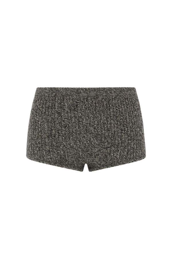 Cashmere Crochet-trim Shorts