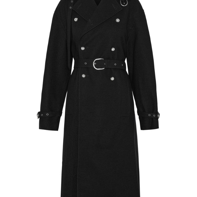 Maira Double Breasted Trench Coat