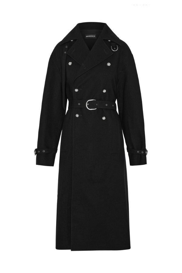 Maira Double Breasted Trench Coat