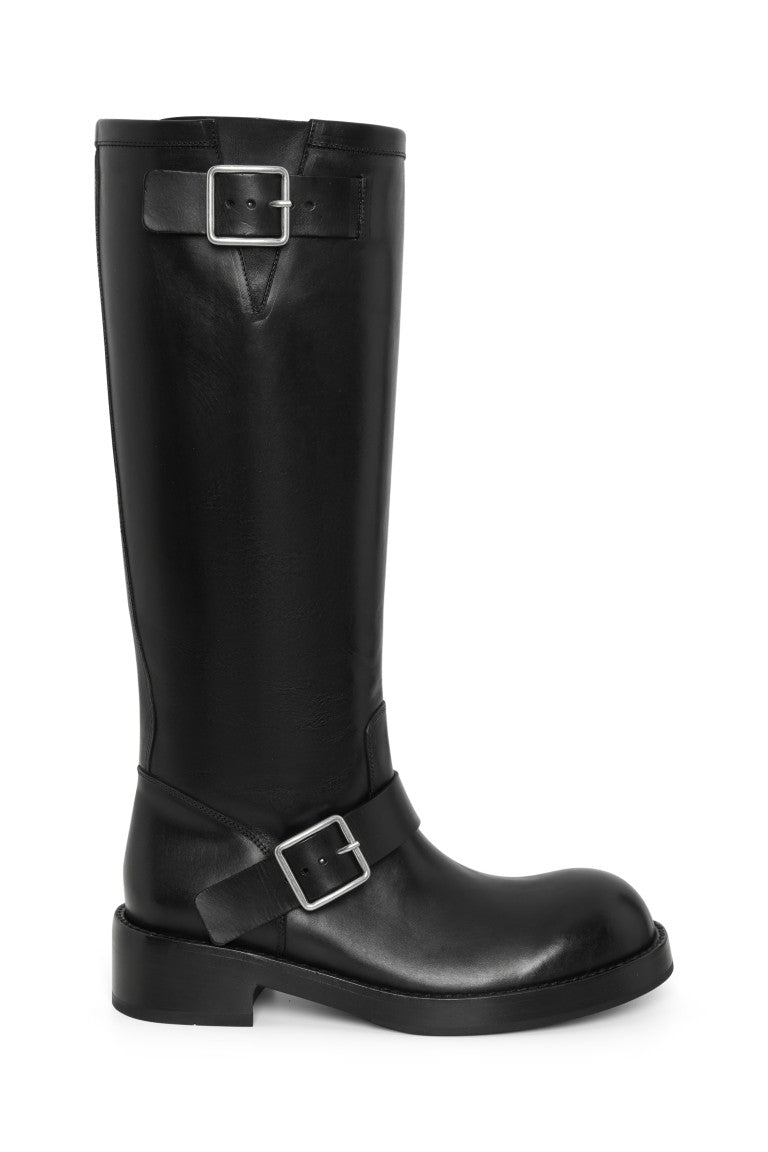 Arwa Engineer High Boots With Buckles