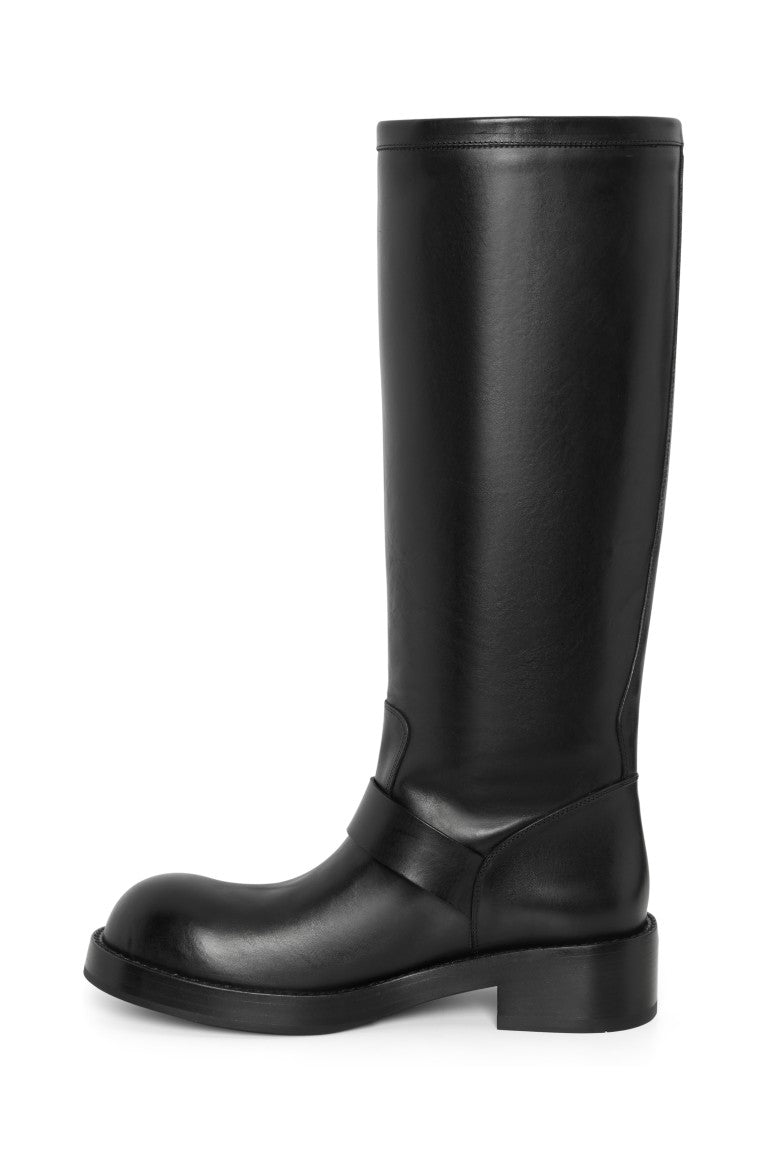Arwa Engineer High Boots With Buckles