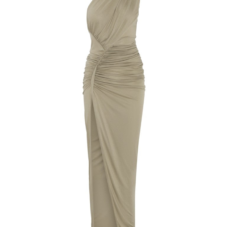 Lillies Avra Ruched Shoulder Gown