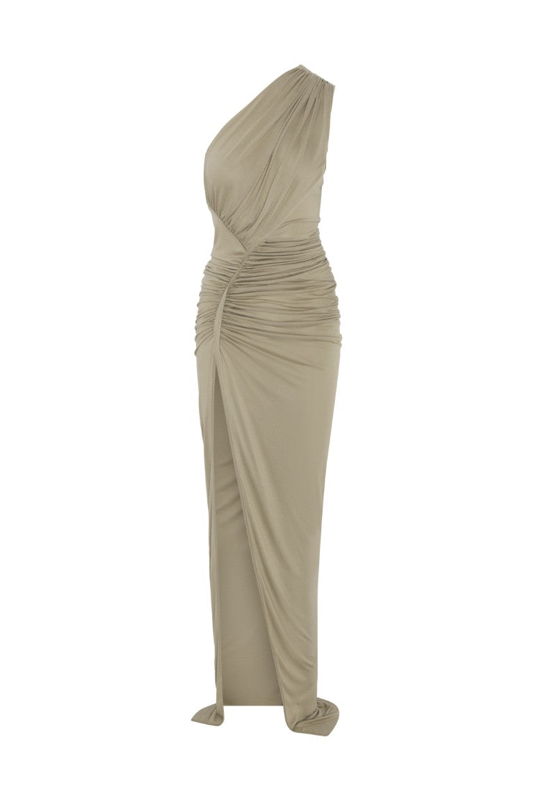 Lillies Avra Ruched Shoulder Gown