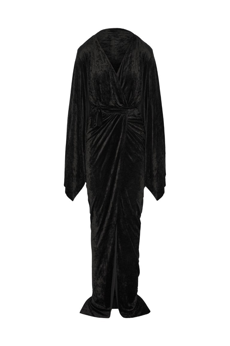 Lillies Abito Flagsleeves Gown