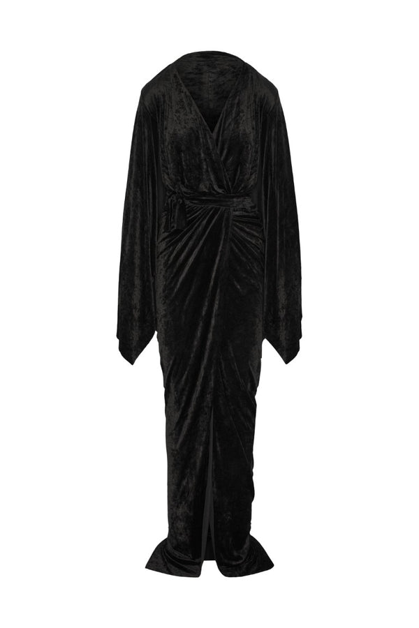 Lillies Abito Flagsleeves Gown
