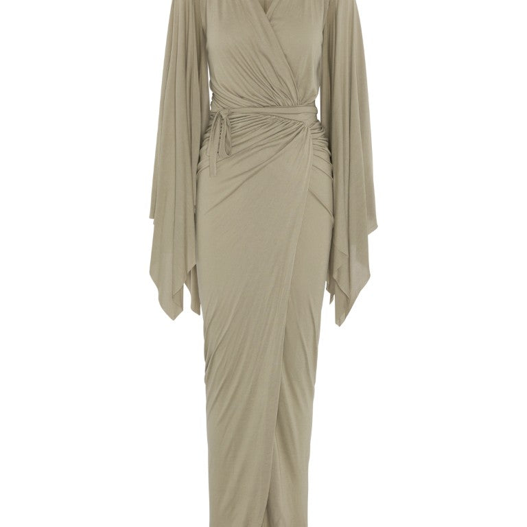 Lillies Abito Flagsleeves Gown