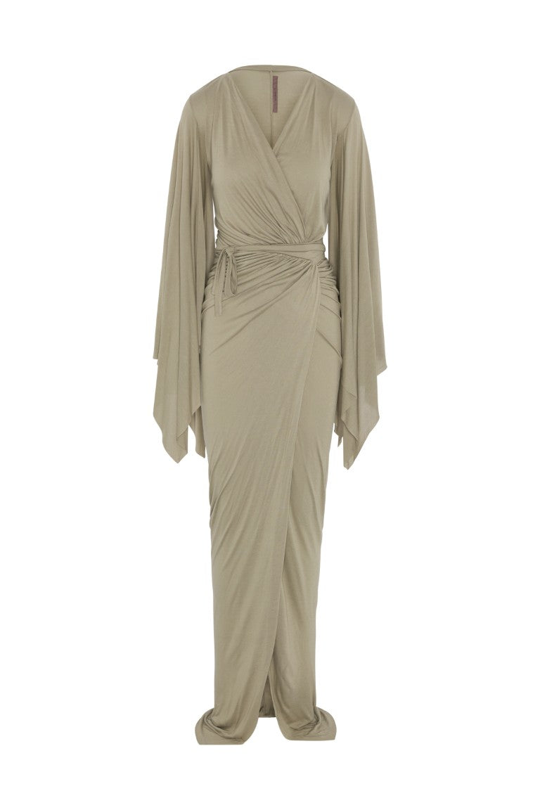 Lillies Abito Flagsleeves Gown