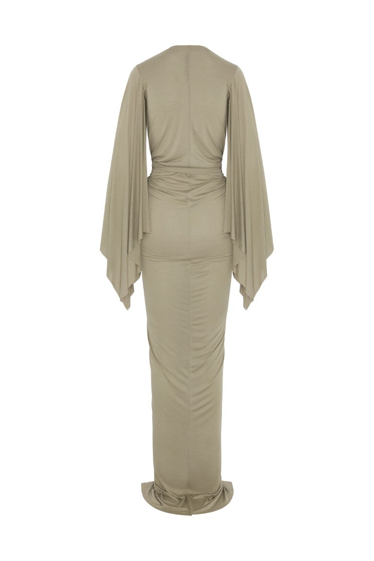 Lillies Abito Flagsleeves Gown