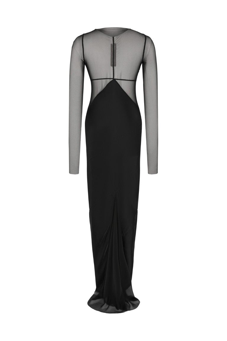 Abito Combo Gown Dress