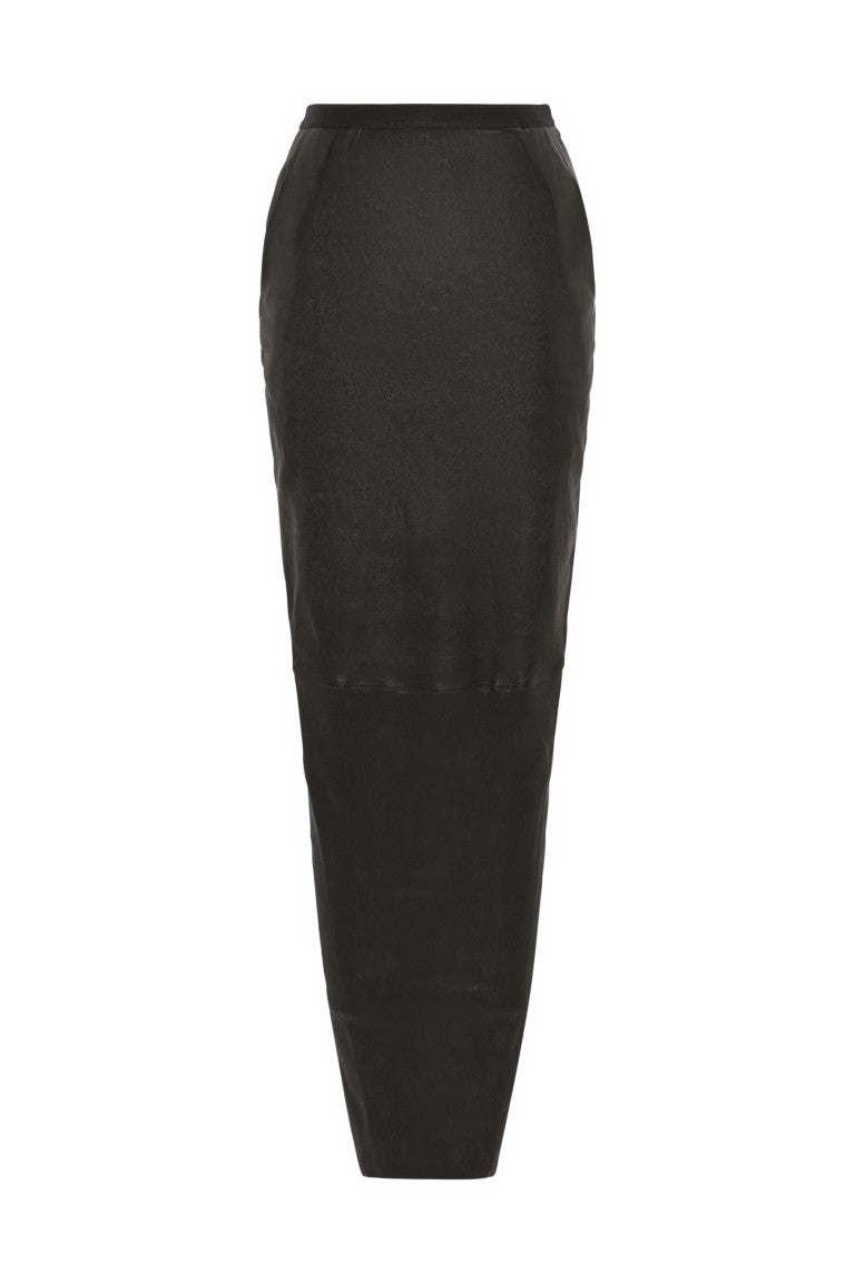 Gonna In Pelle - Soft Pillar Long Skirt