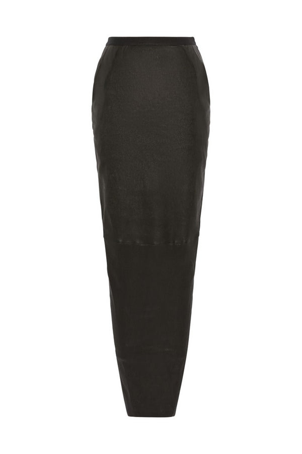 Gonna In Pelle - Soft Pillar Long Skirt