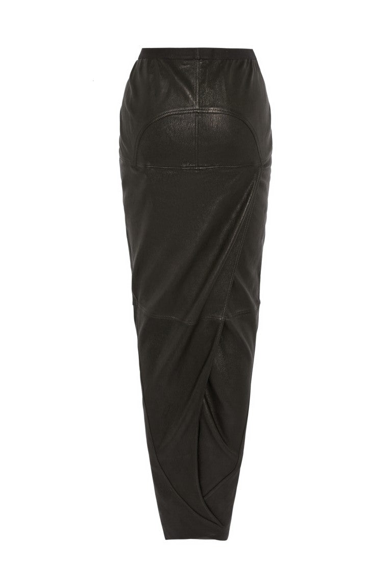 Gonna In Pelle - Soft Pillar Long Skirt