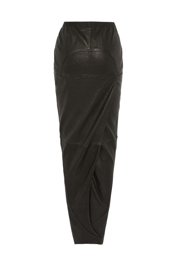 Gonna In Pelle - Soft Pillar Long Skirt
