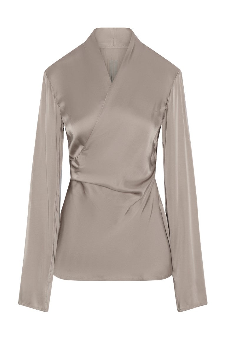 Laura Longsleeve Wrap Top