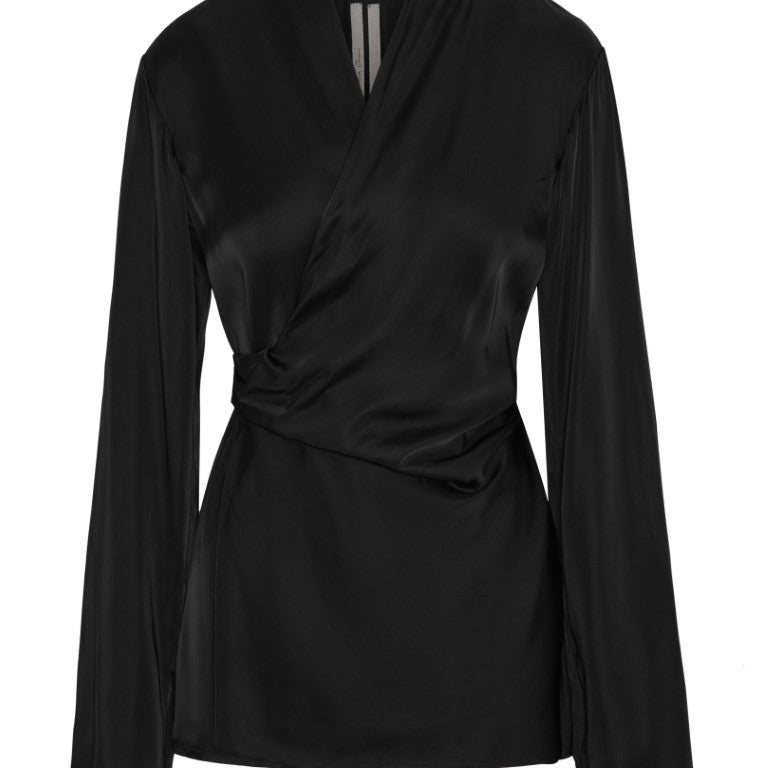 Laura Longsleeve Wrap Top