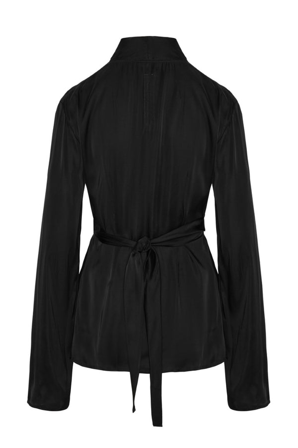 Laura Longsleeve Wrap Top