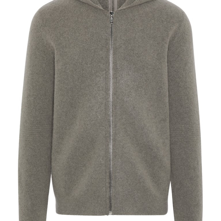 Giacca In Maglia - Zipped Hoodie