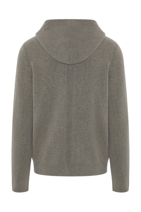 Giacca In Maglia - Zipped Hoodie