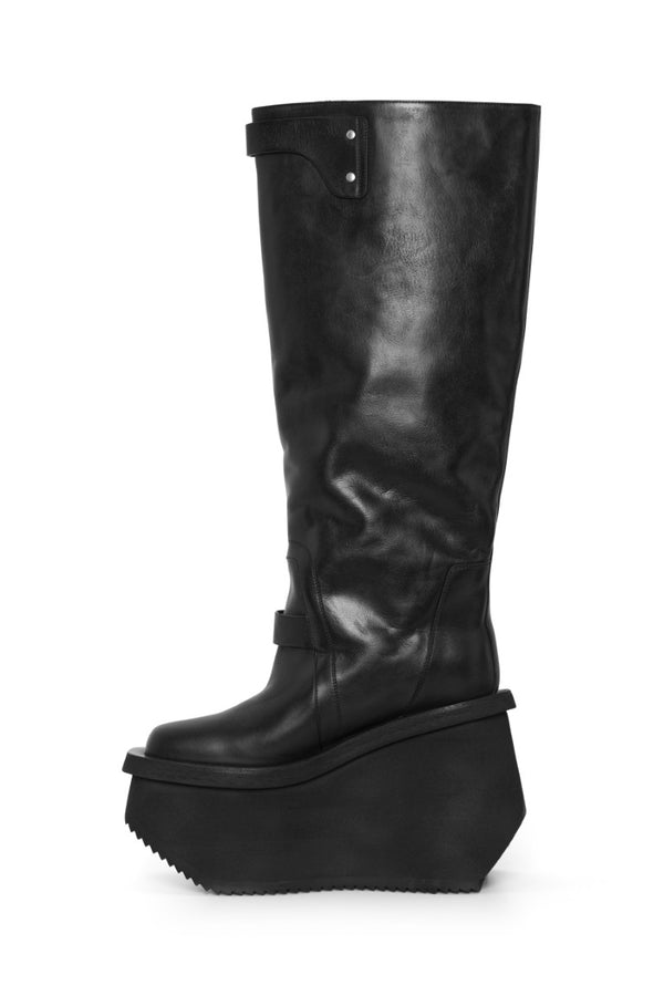 Stivali In Pelle - Factory Knee Pull On Boots