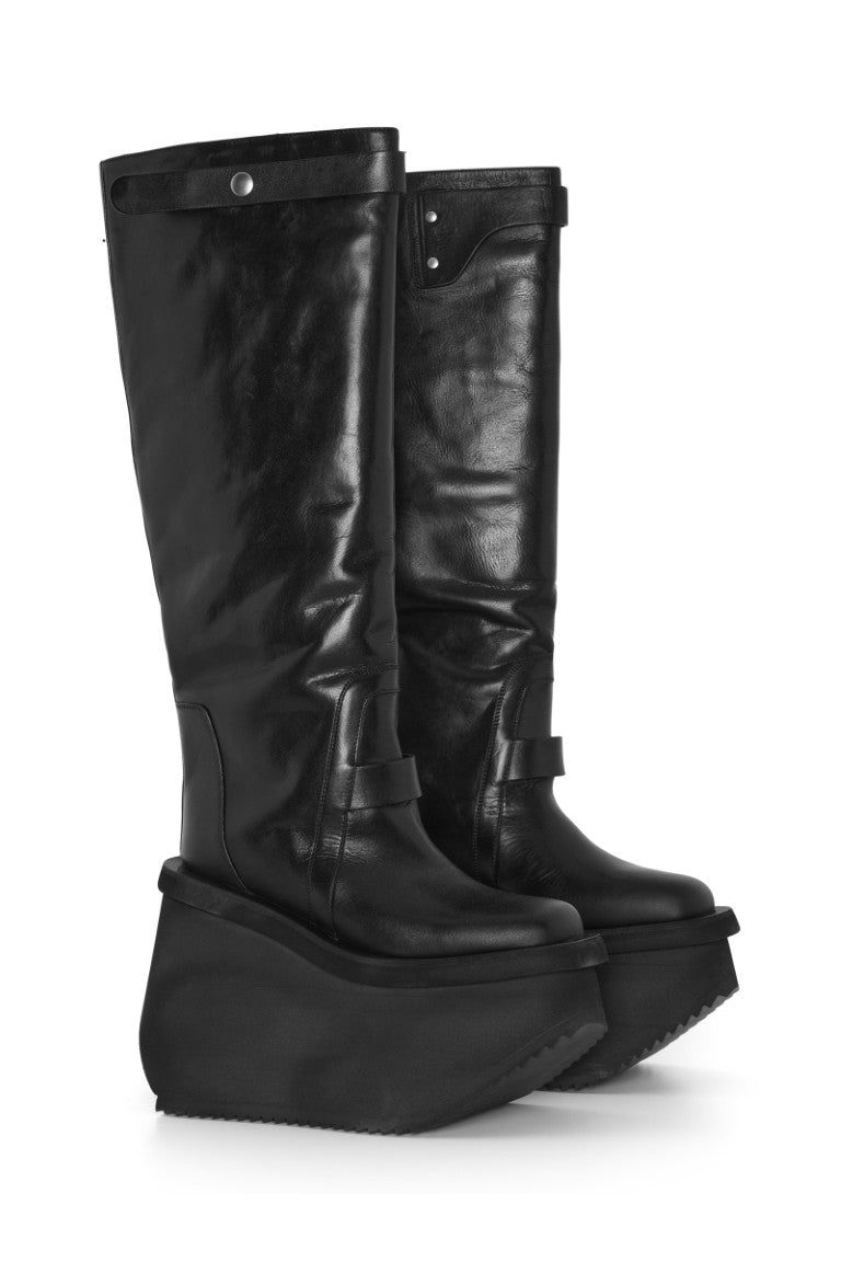 Stivali In Pelle - Factory Pull On Boots