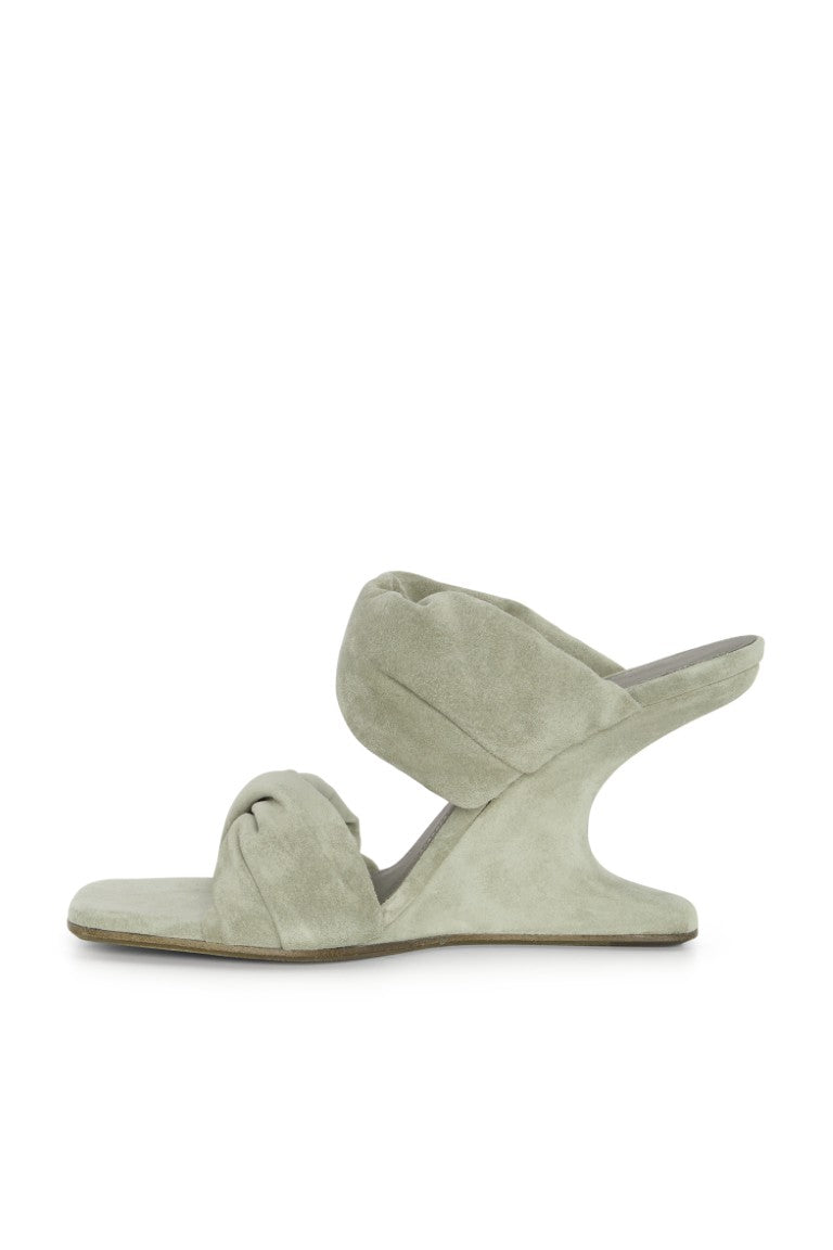 Sandali In Pelle - Twisted Cantilever Sandals