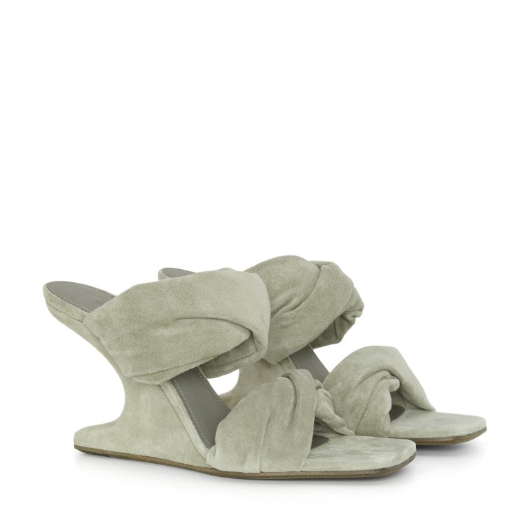Sandali In Pelle - Twisted Cantilever Sandals