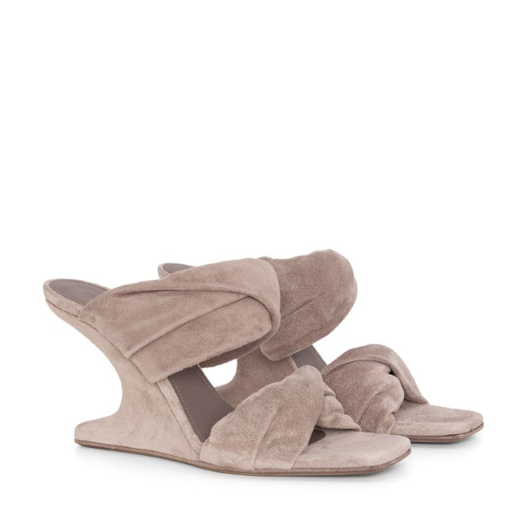 Sandali In Pelle - Twisted Cantilever Sandals