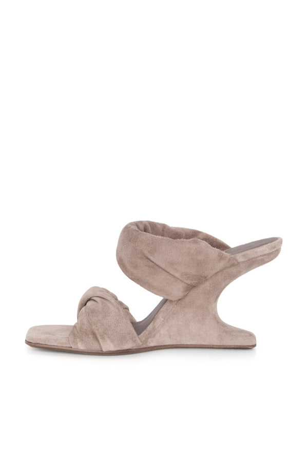 Sandali In Pelle - Twisted Cantilever Sandals