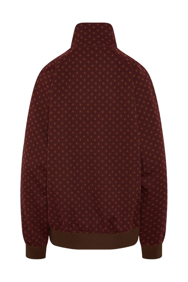 Poly Jacquard Track Jacket