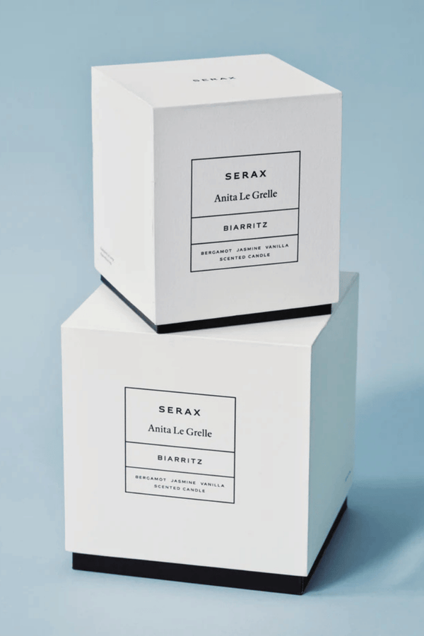 Small Scented Candle - Dark Blue Biarritz