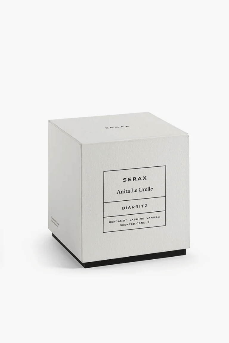 Medium Scented Candle - Dark Blue Biarritz